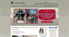 Desktop Screenshot of octaviahill.com